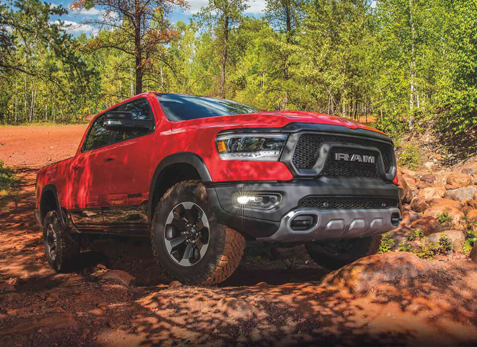 A RAM Truck near Camp Verde, AZ.